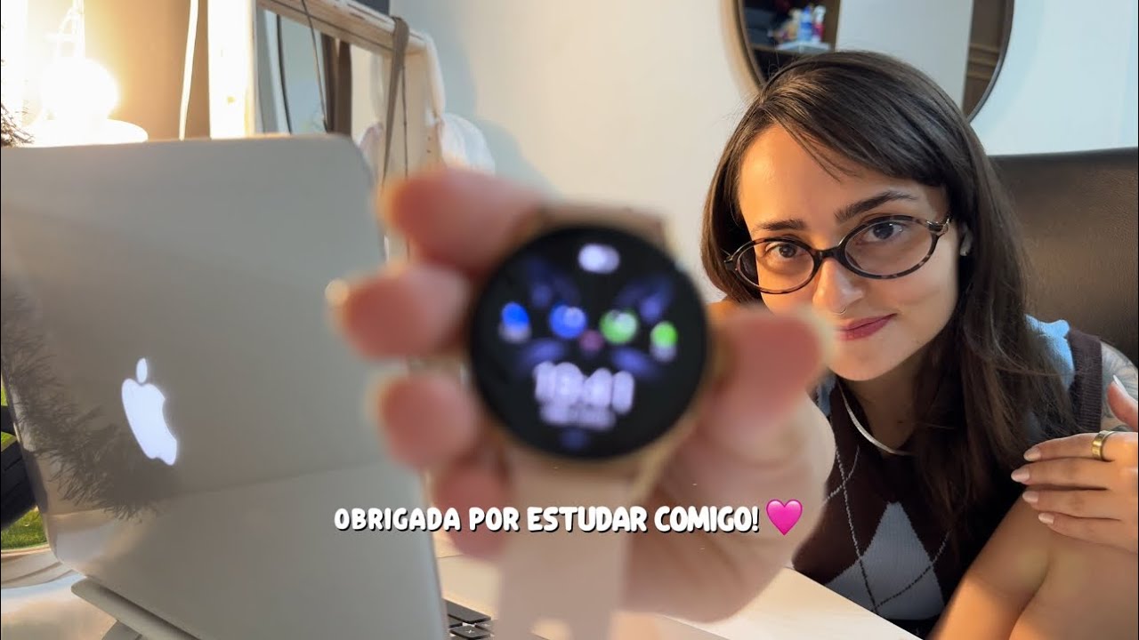 STUDY WITH ME ✨ 50min, sem intervalo, sem música 🎧