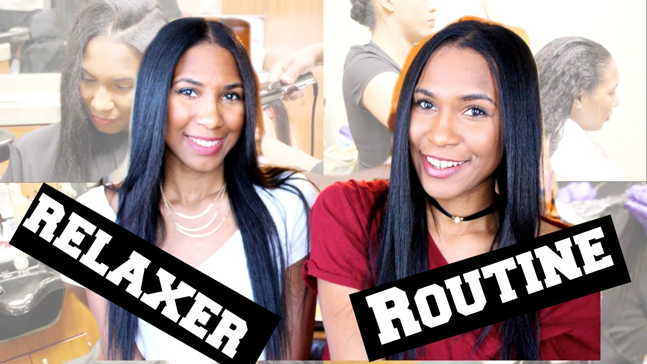 Our Salon Relaxer Routine for Long Hair | Healthy Relaxed Hair