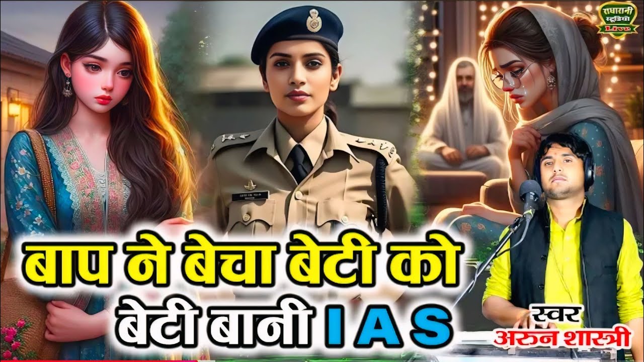 एक शराबी बाप ने अपनी बेटी को बेचा बेटी बनी I A S एक द र्द भरी कहानी अरून शास्त्री 