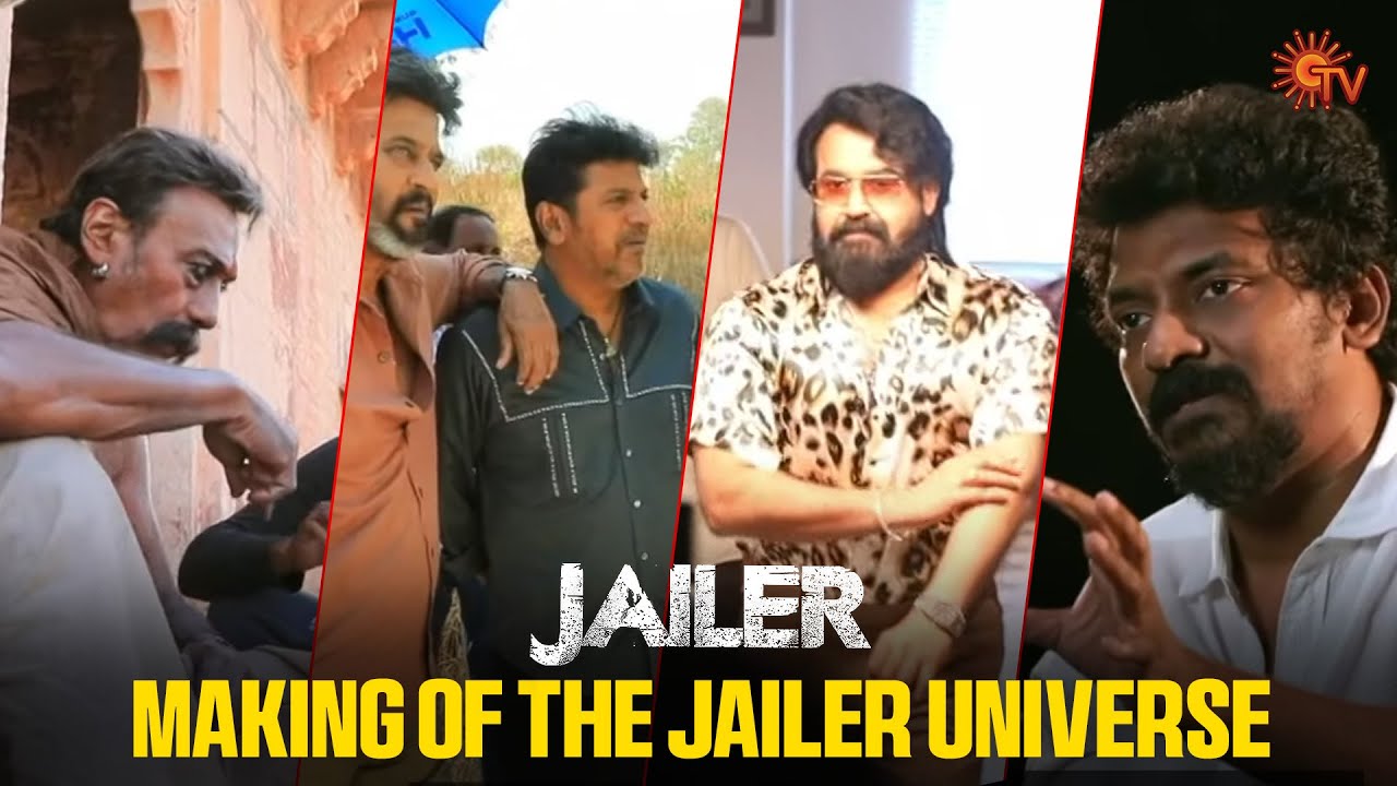 Nelson’s Pan-India Superstars Cast! | Jailer unlocked - Making of Jailer | Mohanlal | Sun TV