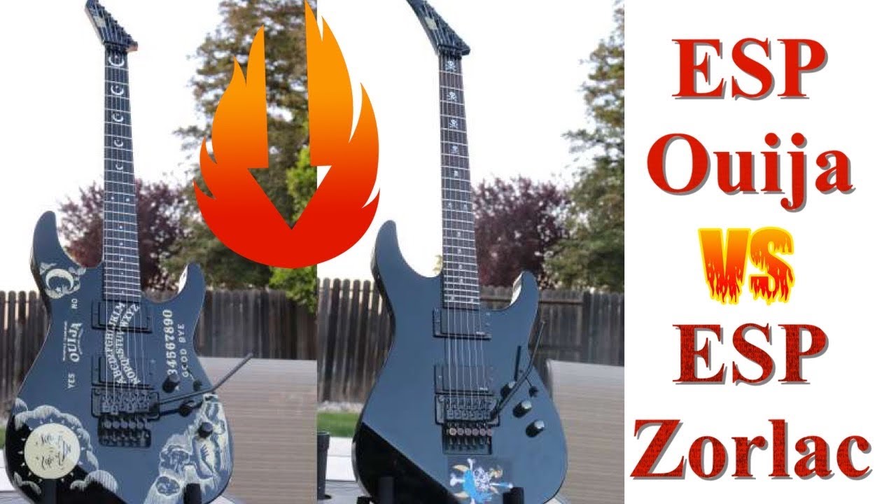 ESP KH-2 Ouija vs ESP MM-270 Zorlac. Битва культовых гитар.