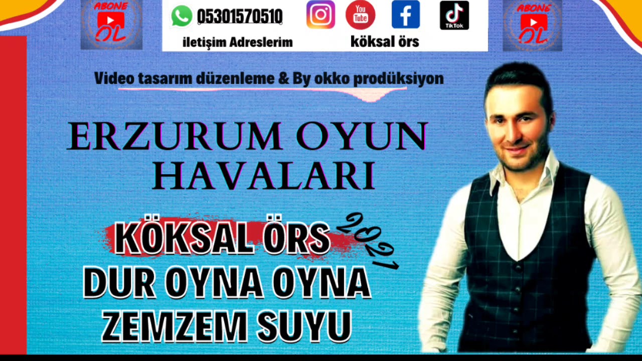 Köksal Örs Halay & Zemzem suyu 2021 Erzurum Oyun Havaları PoTpori