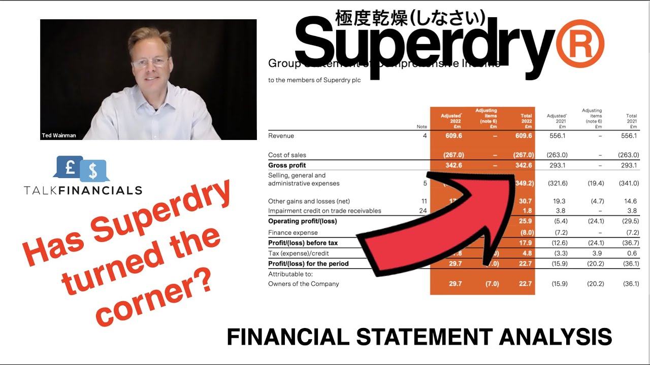 Superdry 2022 - Financial Analysis: Has this retailer turned the corner?