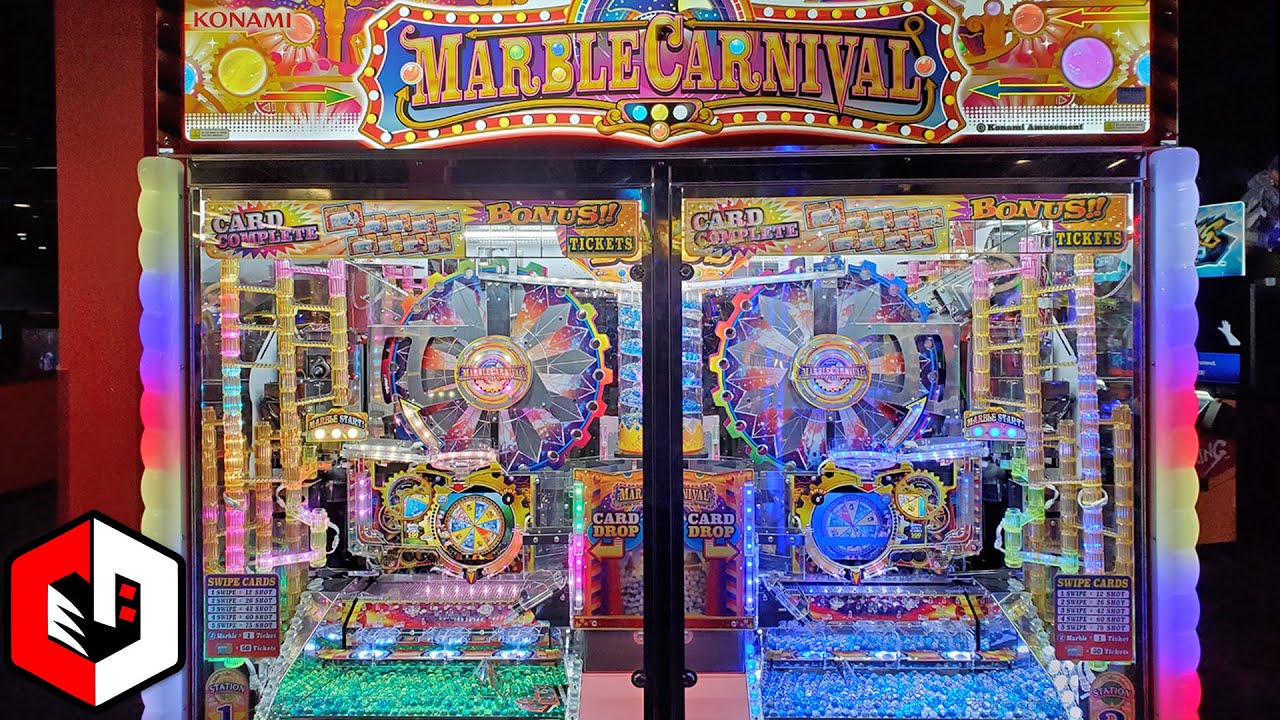 Japanese Marble Pusher Is Finally HERE! Marble Carnival Arcade Game at Round1