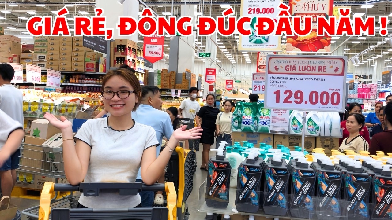 Chủ Nhật Đầu Tiên Sau Tết! SIÊU THỊ Đông Bất Ngờ, Nhiều Hàng Mới Chất Núi Giá Rẻ Đầu Năm!