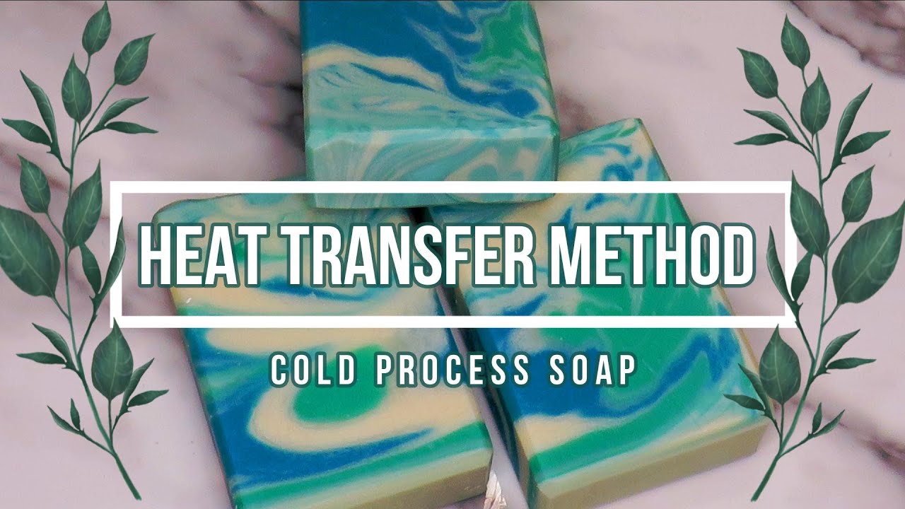 Heat Transfer Method - Eucalyptus Spearmint Cold Process Soap