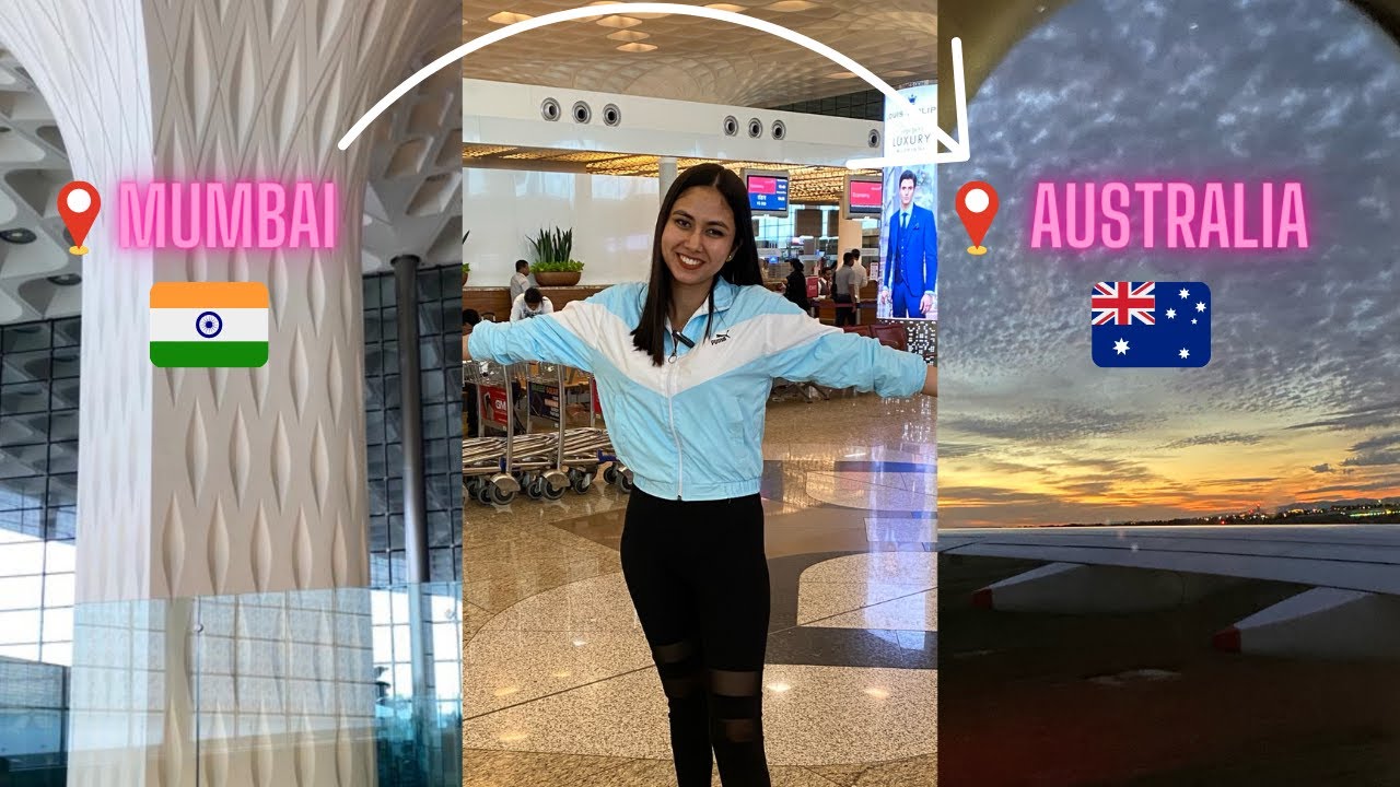 TRAVEL DAY VLOG ✈| MUMBAI TO AUSTRALIA  | INTERNATIONAL STUDENT IN AUSTRALIA | VLOGTALESWITHJUHI
