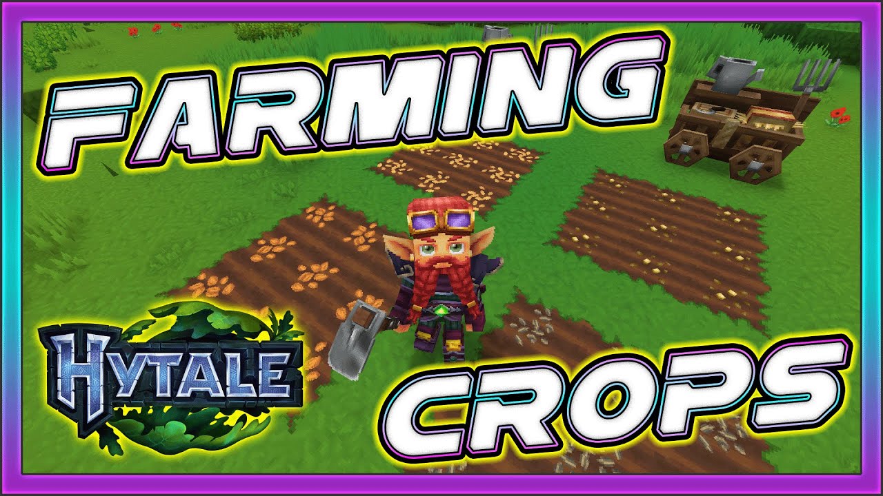 Hytale Early Access Farming: Planting & Growing Crops - Finding & Raising Animals