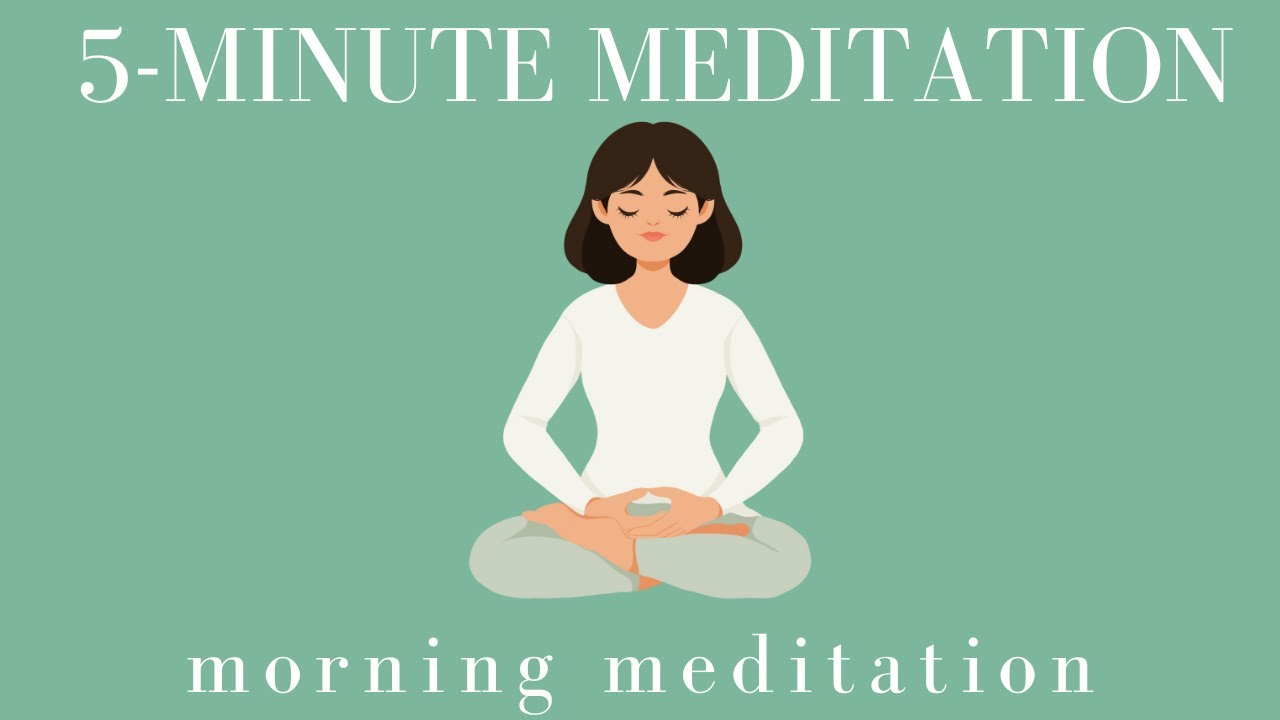 5 Minute Morning Meditation Guided for Clearing, Positivity & Grounding ✨ (2.0 Shift!)