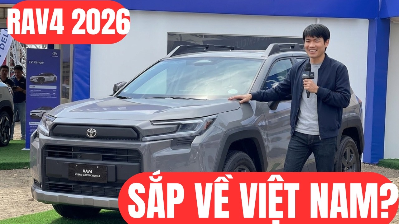 CẬP NHẬT Toyota RAV4 Hybrid 2026 — Giá rò rỉ chỉ từ 978 TRIỆU ở Đông Nam Á, KHI NÀO VỀ VIỆT NAM