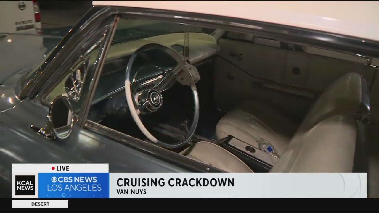 Cruising crackdown in Van Nuys
