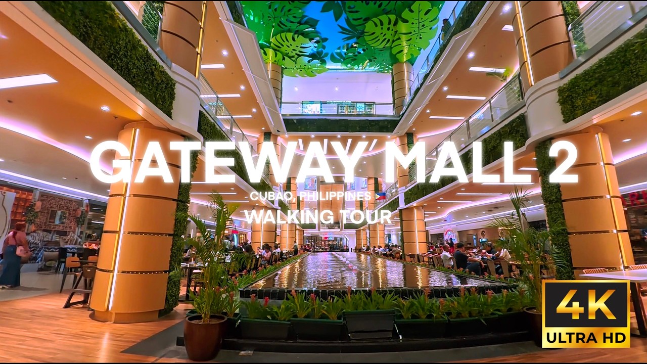 Gateway Mall 2 Walking Tour | Cubao, Philippines | 4K HDR