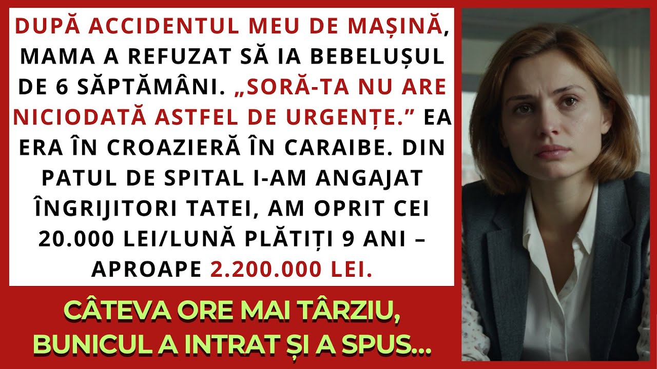 Mama mi-a refuzat bebelușul după accident – un telefon al bunicului a schimbat totul