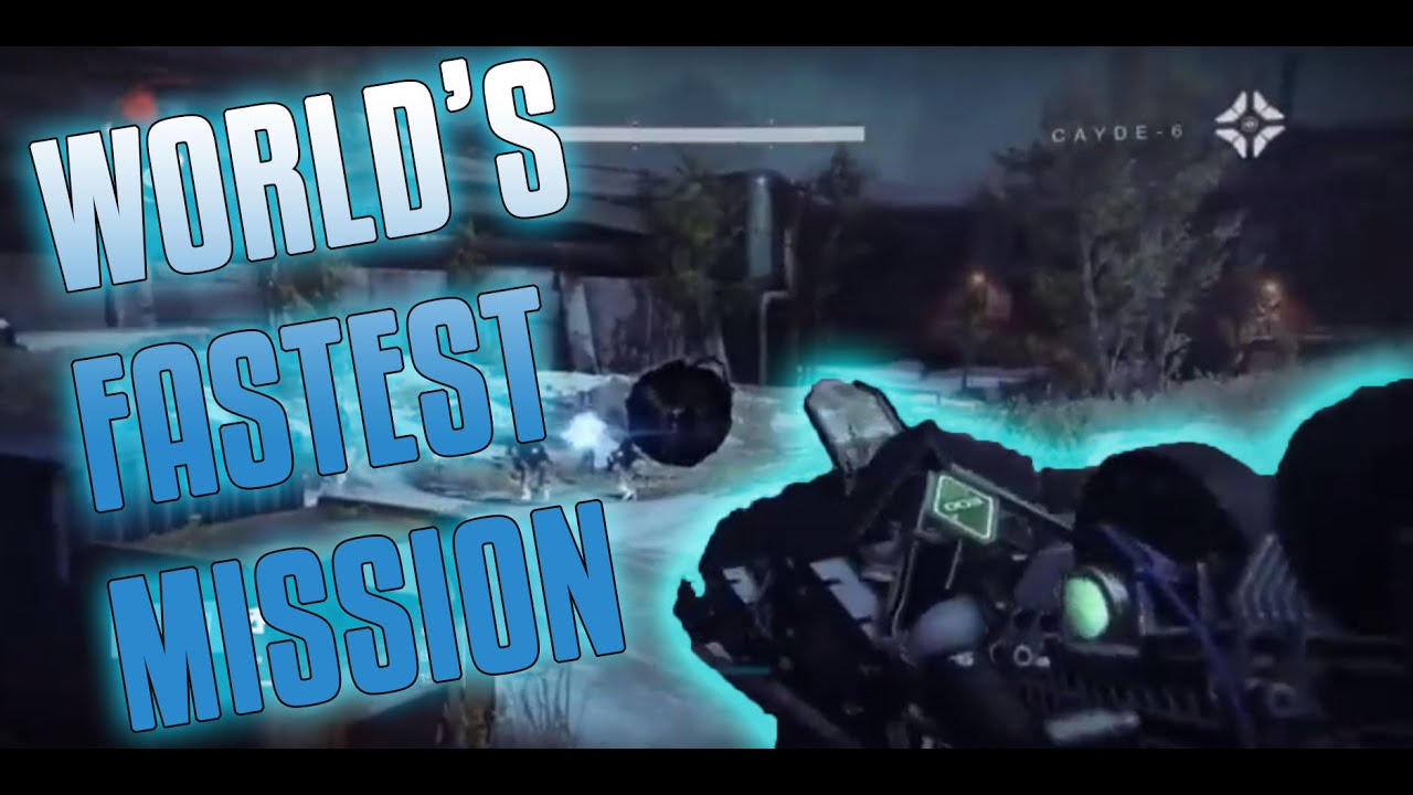 World's Fastest Mission in Destiny | Blighted Coven Speedrun WR [0:43]