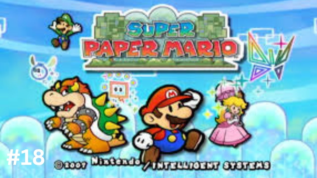 Super Paper Mario Gameplay Part 18 (Getting all 256 Catch Cards)