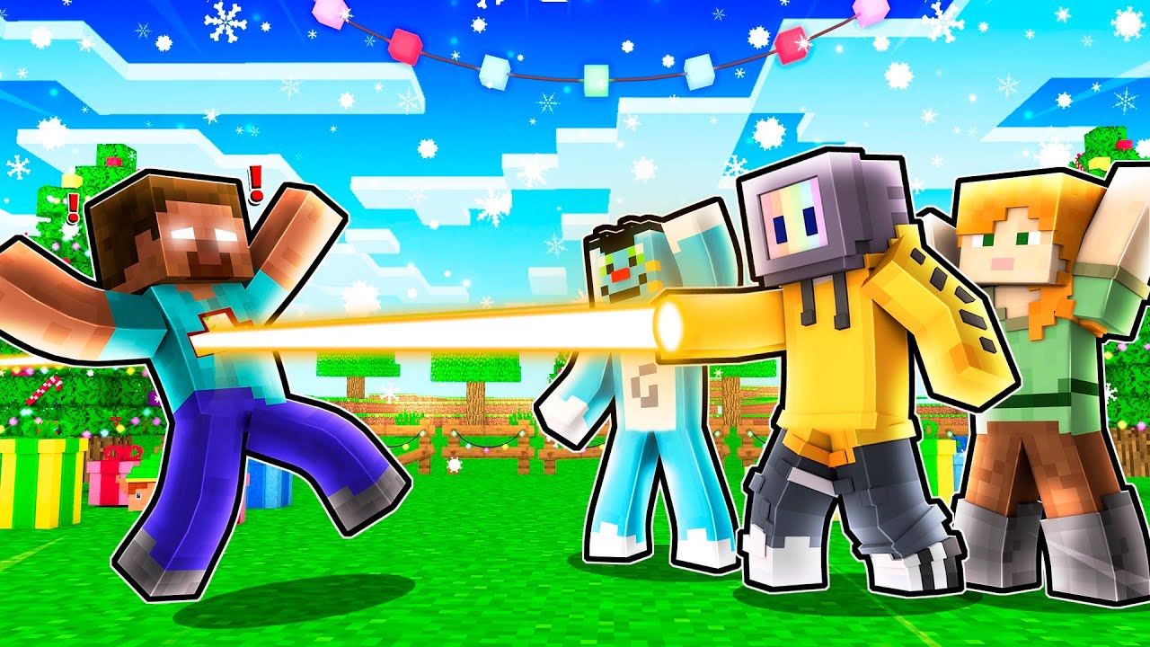 TEAMING WITH OGGY TO KILL HEROBRINE AND SAVE CHRISTMAS