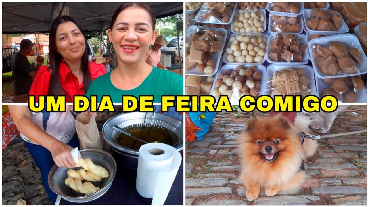 NÃO TEM COISA MELHOR QUE ACORDAR CEDO E IR PRA FEIRA !!!