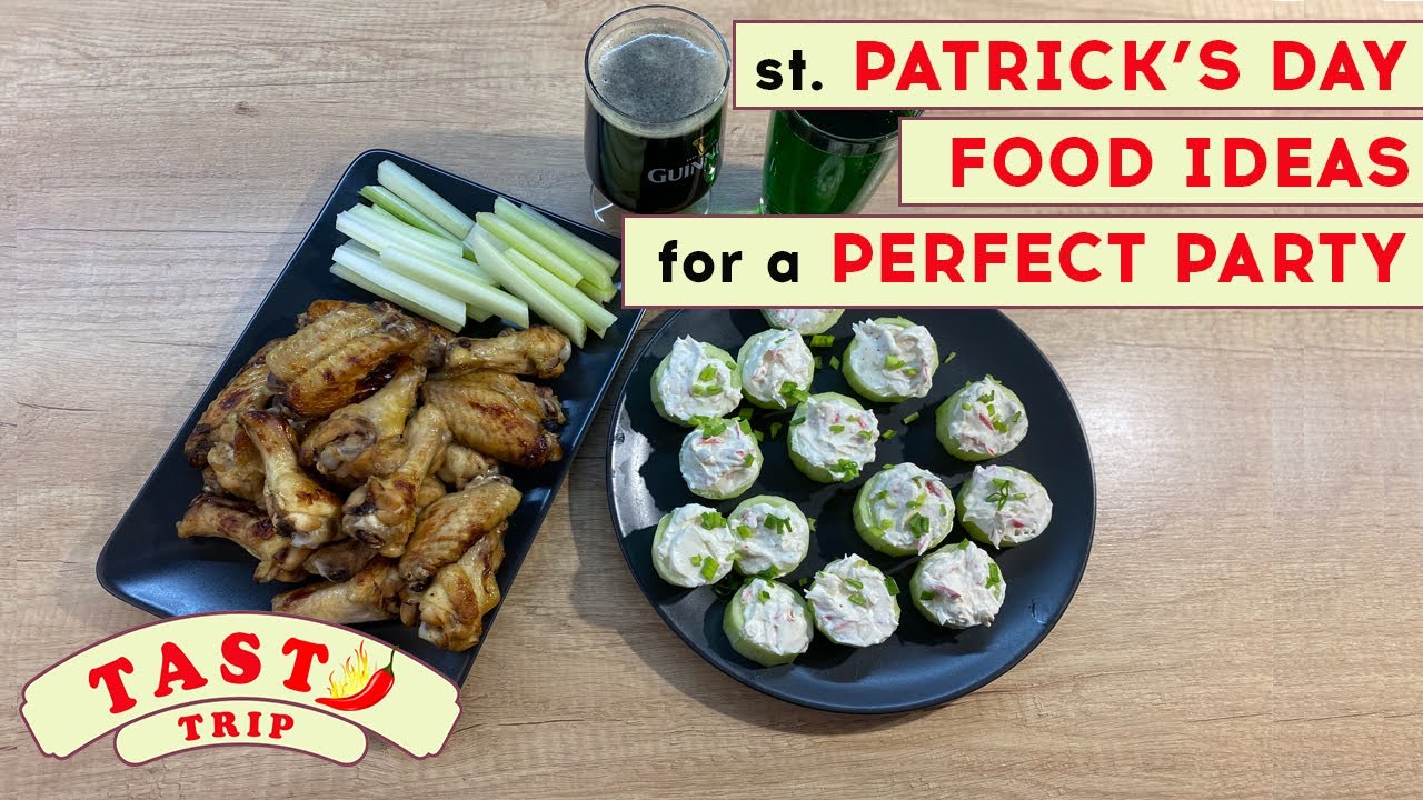 St. Patrick's Day Food Ideas For a Perfect Party | Вкусные закуски ко Дню Св. Патрика (rus sub)