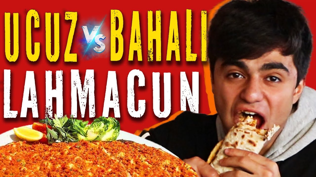 ƏN UCUZ VS. ƏN BAHALI LAHMACUN !!