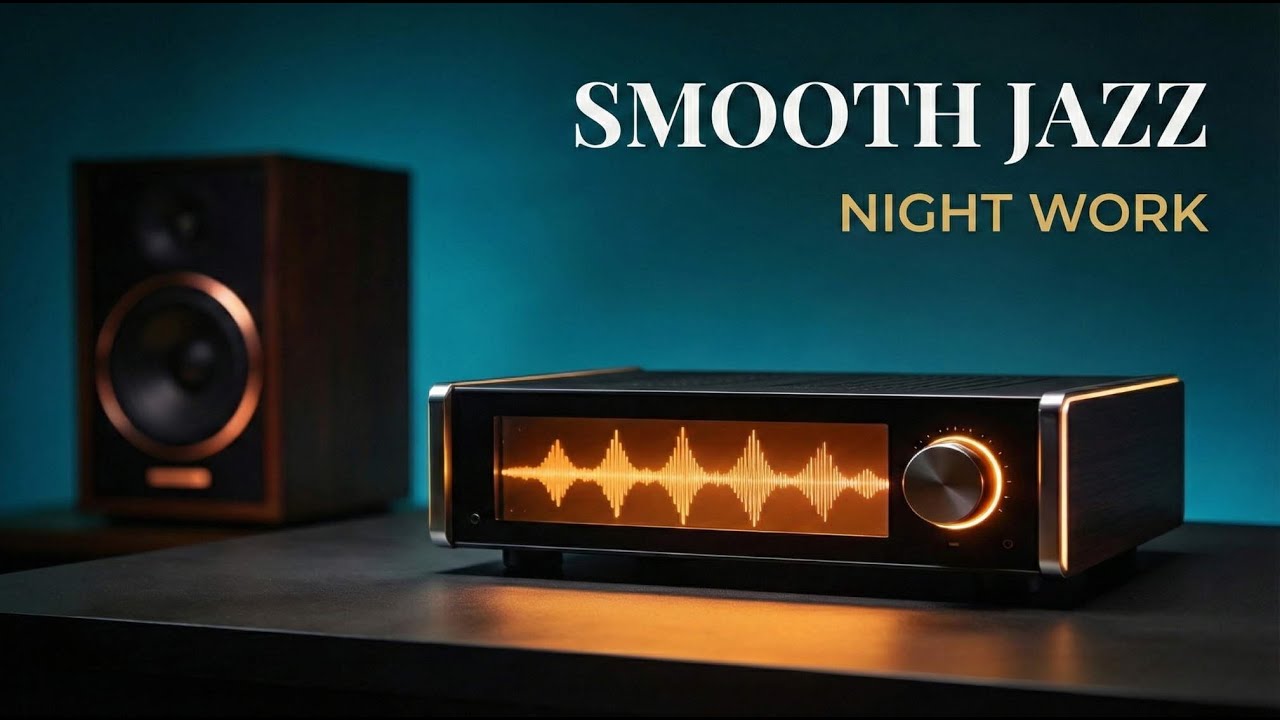Smooth Jazz & Soul R&B – Mellow Music Vibes for Night Work & Easy Relax