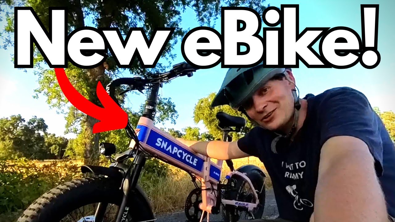 Small Ebike with a big bite (you'll see...) Snapcycle Eagle