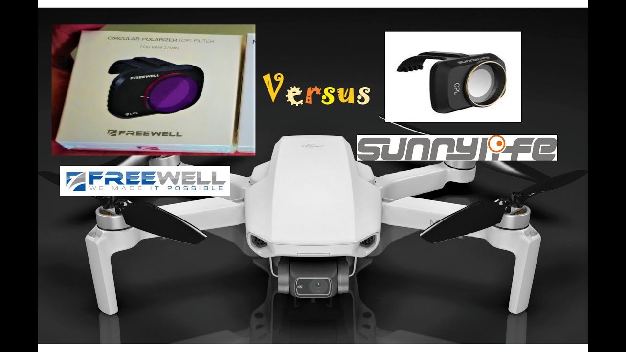 DJI MINI 2 | SUNNYLIFE & FREEWELL CPL FILTERS COMPARISON
