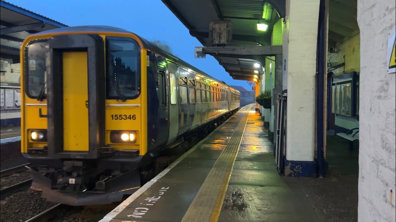 2 Mega Darth Vader Tones from 155 346 at Driffield Railway Station (09/03/26)