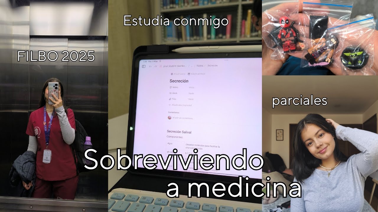 Solo una estudiante de medicina intentando tener una vida balanceada / vlog