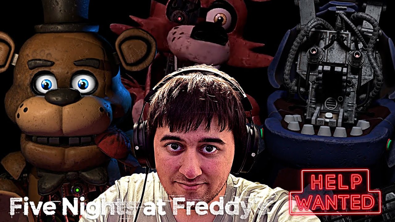 We Repaired The Fnaf 1 Animatronics -- FNAF HELP WANTED