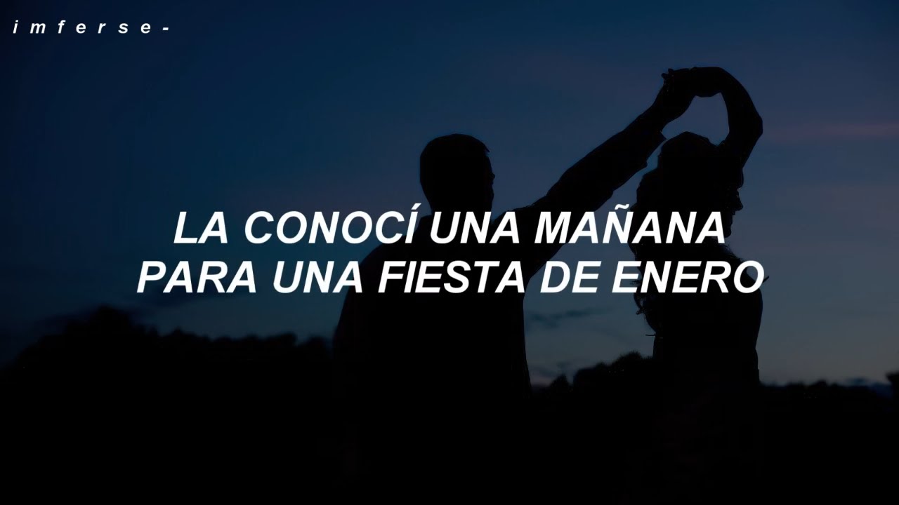 la conoc&iacute; una ma&ntilde;ana para una fiesta de enero (Letra/Lyrics) // Carlos Vives - Ella Es Mi Fiesta
