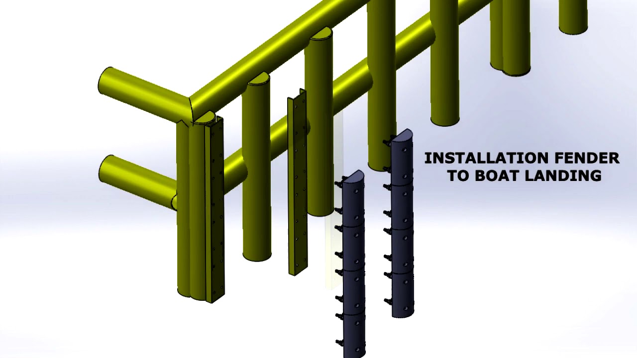 HASB HIGH IMPACT BOAT LANDING FENDER