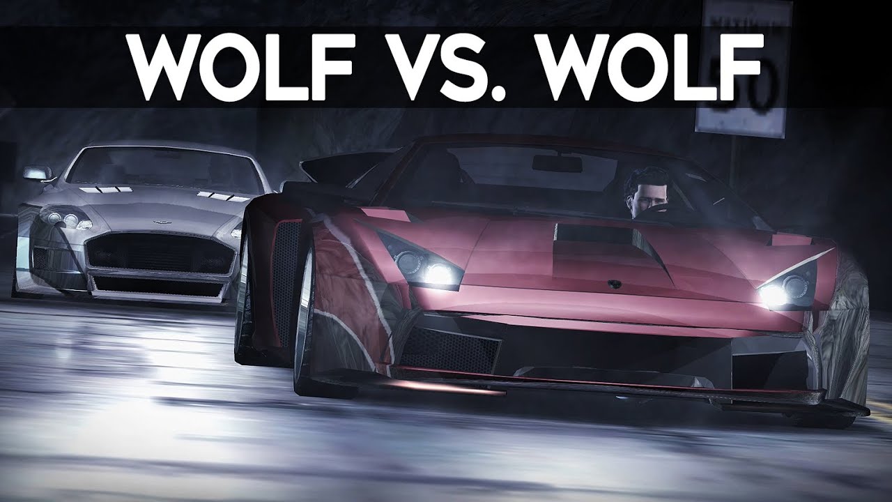 NFS Carbon - Aston Martin DB9 (Wolf) vs. Lamborghini Murciélago (Wolf)