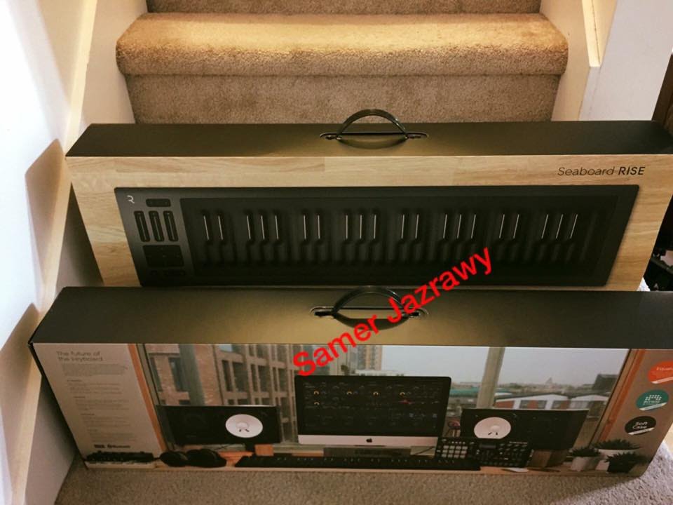 Roli Seaboard RISE 49 Unboxing By Samer Jazrawy