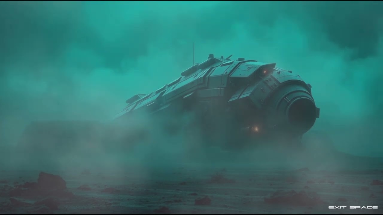 Lost Survey Team - Dark Space Drone Ambient | Music for Late Night Focus