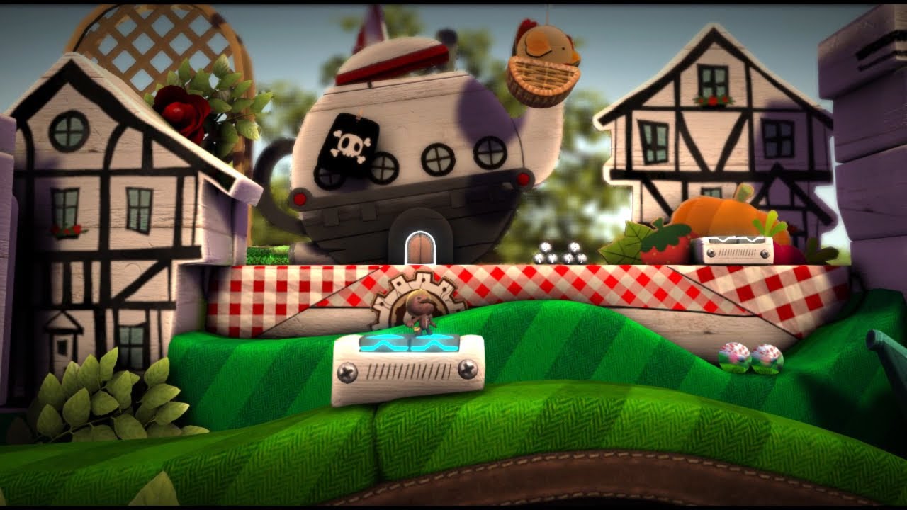 LBP 3 Alpha - Stitchem Green (Exploration & Sidequests)
