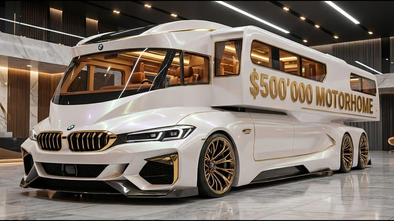 What does a $500,000 luxury motorhome actually look like in real life?