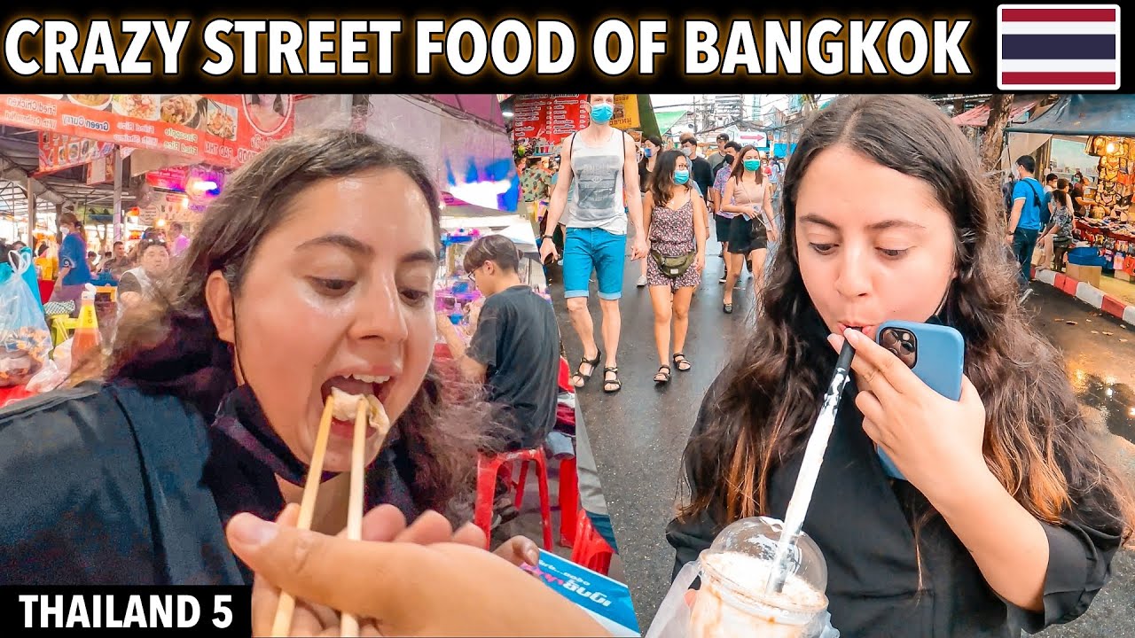WEIRD FOOD IN BANGKOK? AND CHEAP SHOPPING
