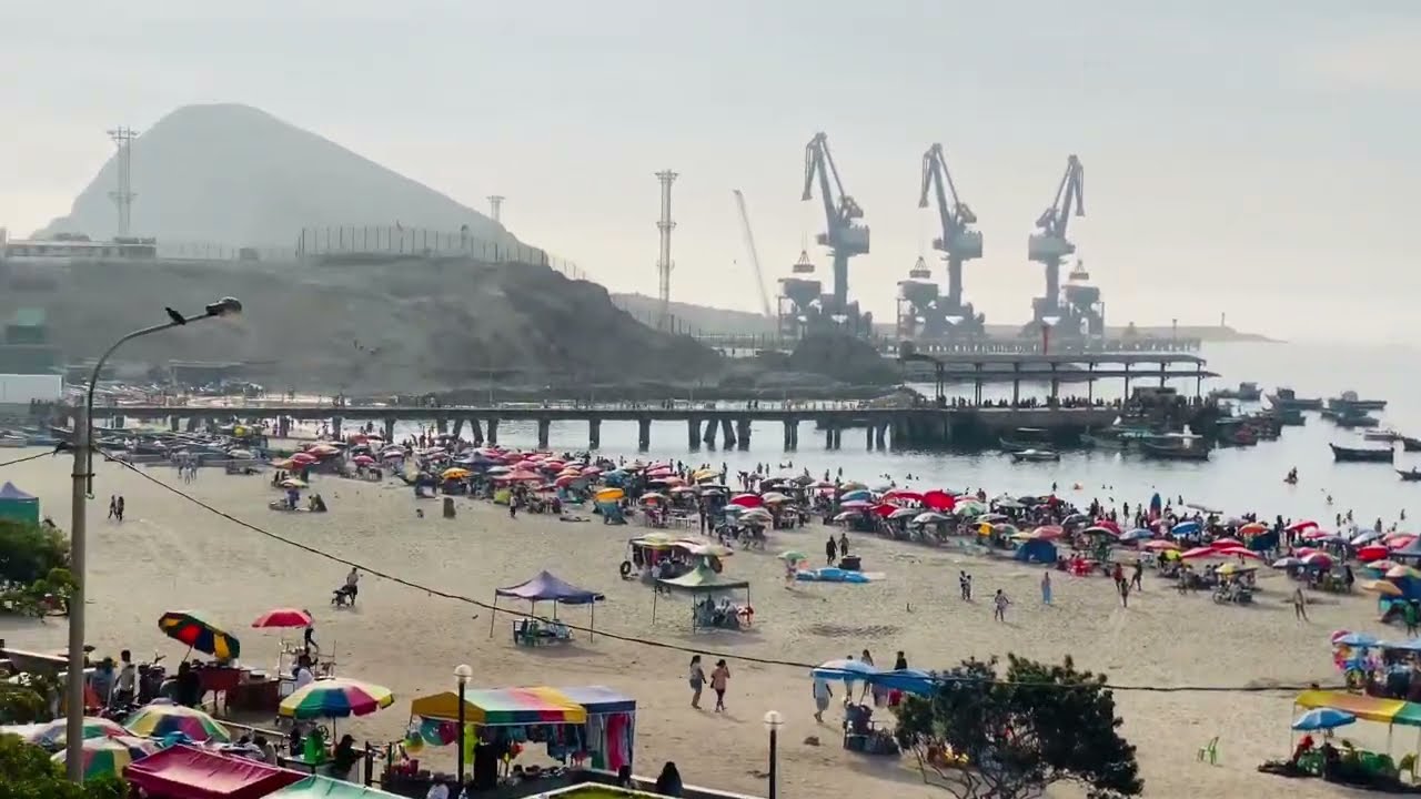 #Playa #Puerto de #Chancay #Huaral #Norte #Lima #Peru #verano #divertido #2025