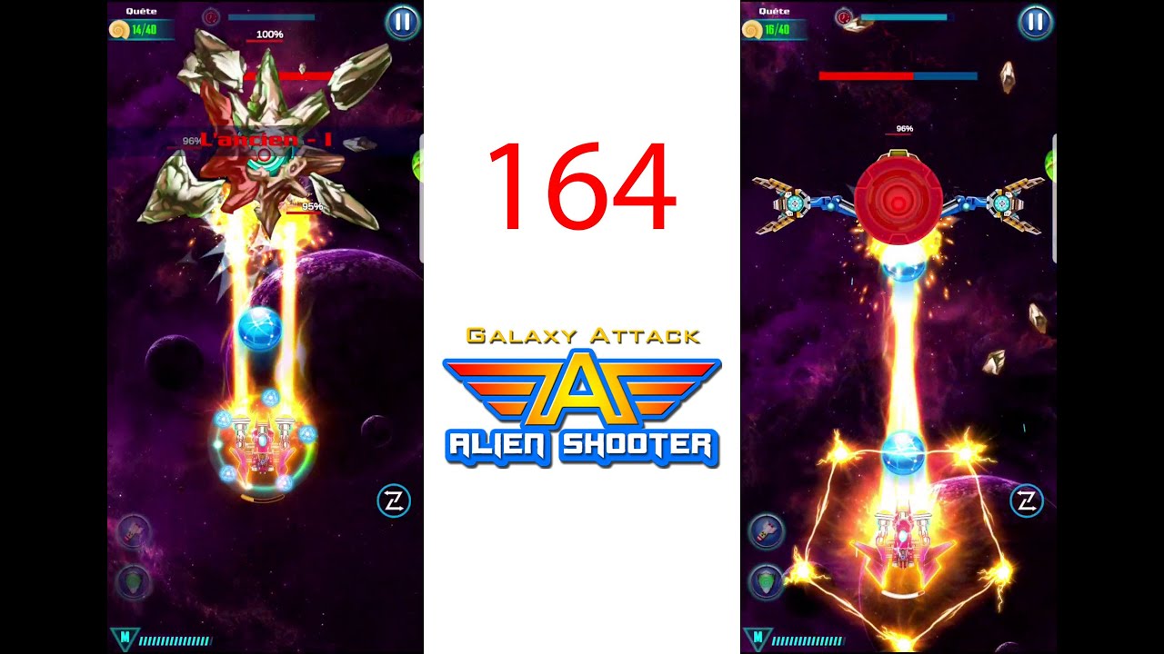 [164 WALKTHROUGH] Fun and Engaging Best Arcade Game! | Galactic Alien Ataque Galactic