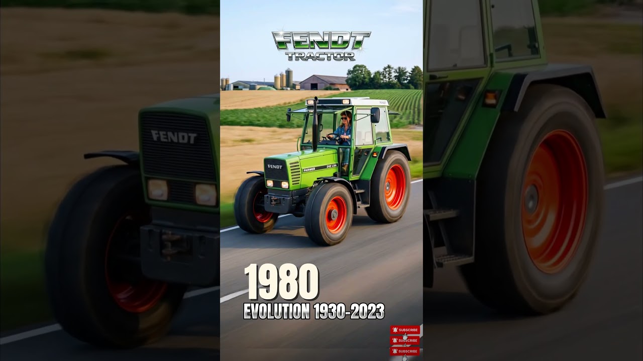Fendt Tractor Evolution (1930-2023) | The 