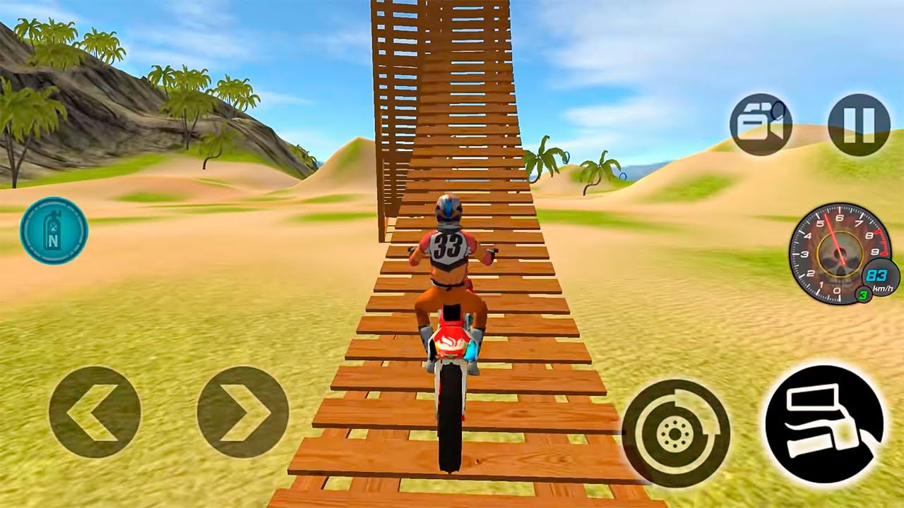 Motocross Beach Bike Stunt Racing - #2 Motor Racer Game Android Gameplay