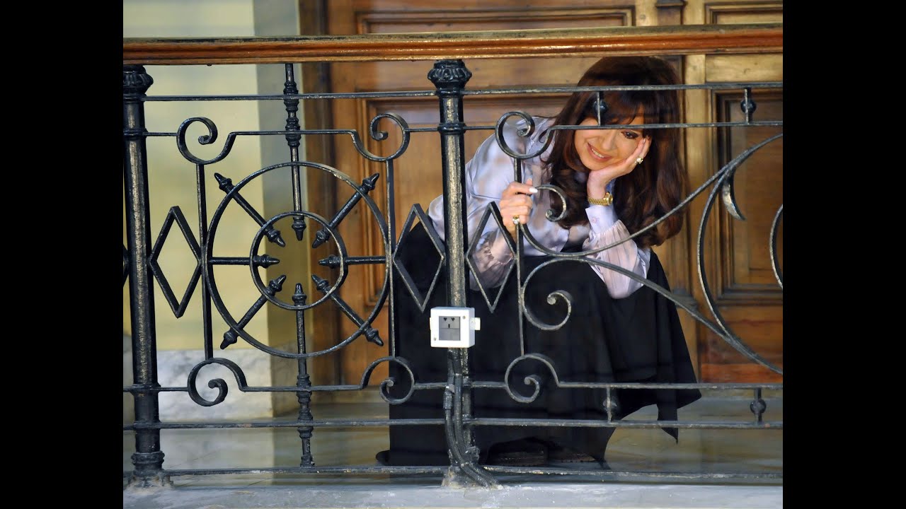 30 de SEP. Cristina Fernández le habló a la militancia en Casa Rosada