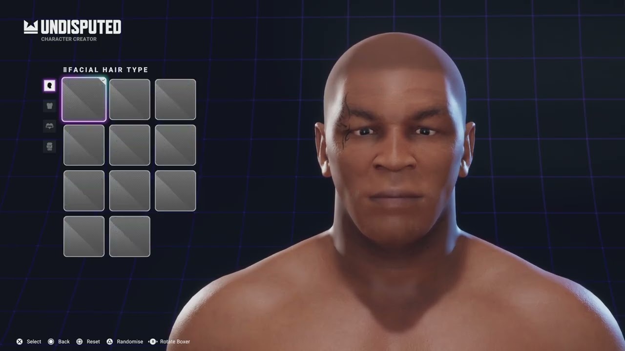 Mike Tyson CAF (create a fighter) - Undisputed - ps5