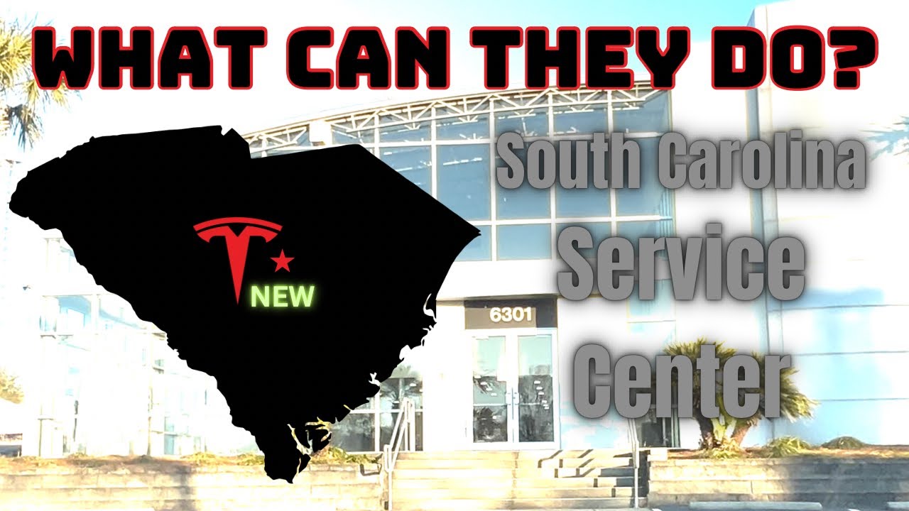 New South Carolina Tesla Service Center!