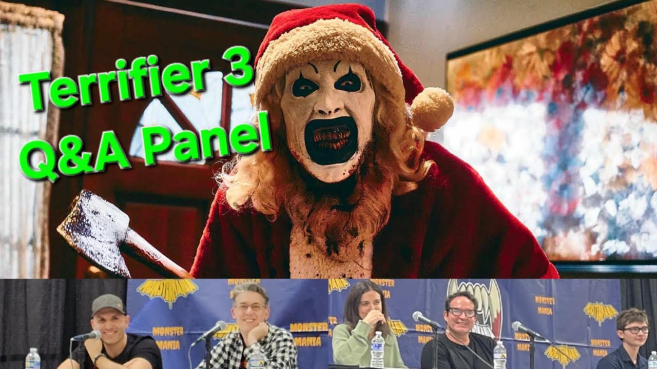 Панель вопросов и ответов по фильму «Terrifier 3» — Monster Mania 61, ноябрь 2024 г. (Оукс, Пенси...