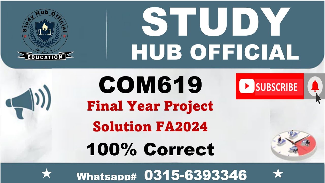 COM619 Final year Project SP2024 com619