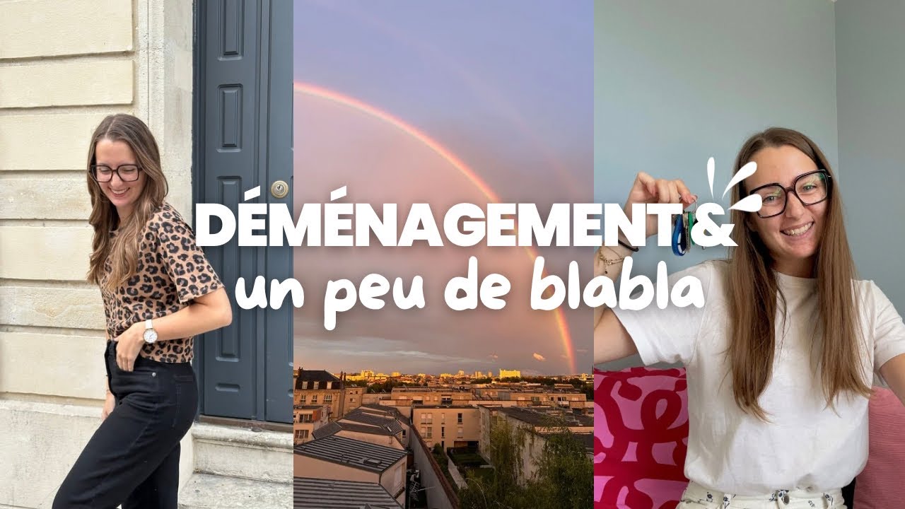 Déménagement et blabla 📦💜🪡🌞🌈