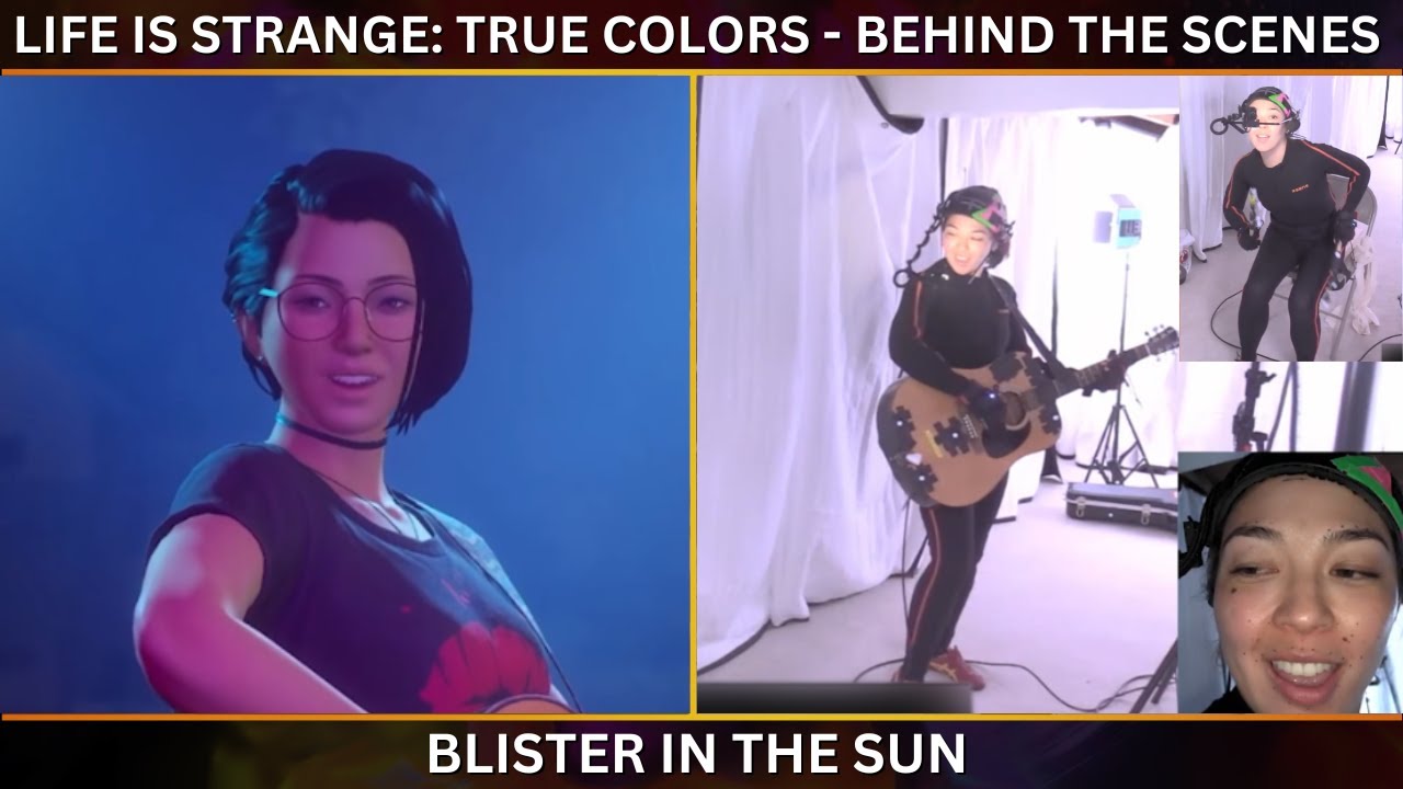 Life is Strange: True Colors MoCap Side-by-Side - Blister in the Sun