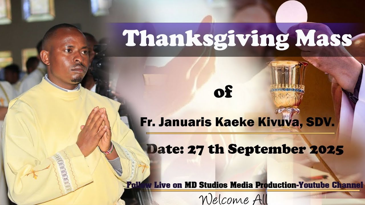 Thanksgiving Mass of Fr. Januaris Kaeke Kivuva, SVD
