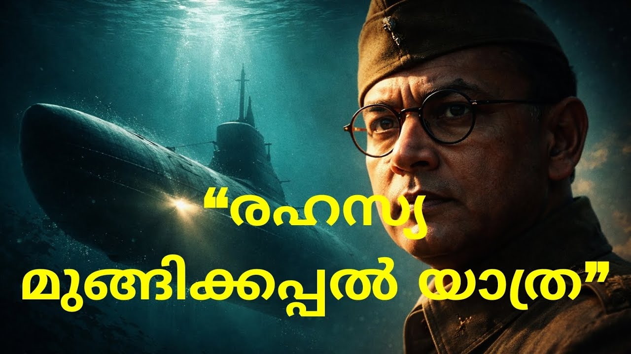 1943-ൽ സുഭാഷ് ബോസ് നടത്തിയ രഹസ്യ മുങ്ങിക്കപ്പൽ യാത്ര | ലോകത്തെ ഞെട്ടിച്ച ദൗത്യം